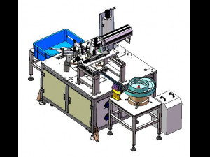 laser automatic marking machine for cable joint Model 3D