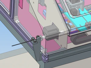 automatic winding machine 3D Model