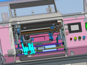 automatic winding machine 3D Model