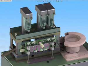 automatic stamping equipment for hardware industry Model 3D