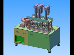 automatic stamping equipment for hardware industry Model 3D