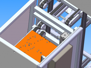 automatic locking screw assembly line 3D 模型
