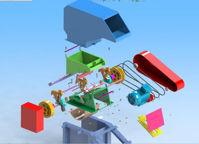 plastic grinder Modelo 3D .c4d .max .obj .3ds .fbx .stl .blend 