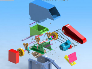 plastic grinder 3D Model