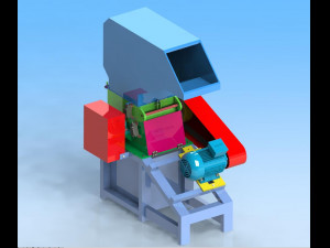 plastic grinder Modelo 3D