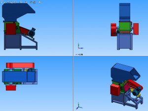 plastic grinder Modelo 3D