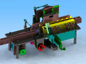 부는 집진기 3D 모델