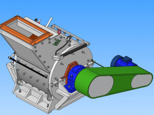 impact mill 3D Model