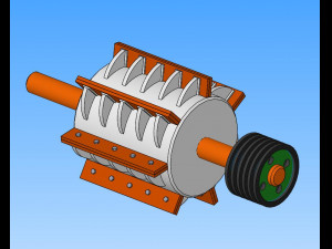 impact mill 3D Model