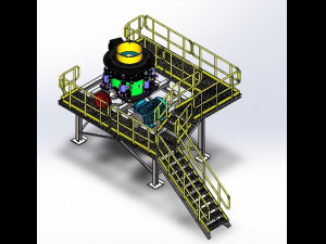 cone crusher 3D Model