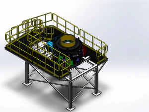 cone crusher 3D Model