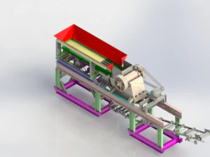 mobile crusher 3D Model