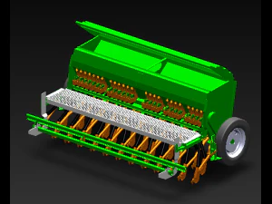 drawing of planter 3D Model