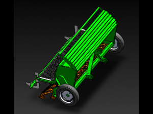 drawing of planter 3D Model