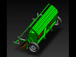 drawing of planter 3D Model