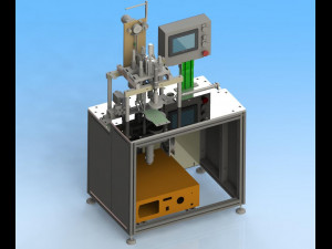 semi automatic tape welding machinesemi automatic welding machine for ear belt of mask machine 3D Model
