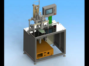 напівавтоматичний апарат для зварювання стрічки напівавтоматичний зварювальний апарат для вушного ременя машини для масок 3D Модель