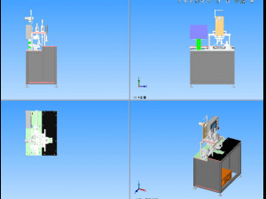 semi automatic tape welding machinesemi automatic welding machine for ear belt of mask machine 3D Model