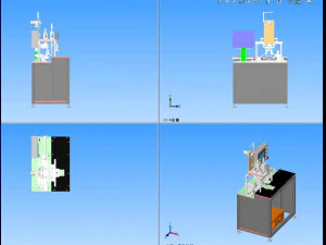 semi automatic tape welding machinesemi automatic welding machine for ear belt of mask machine 3D Model