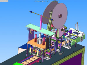 mask machine automatic inner ear band welding machinebom 3D Model
