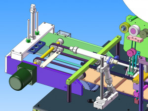 mask machine automatic inner ear band welding machinebom 3D Model