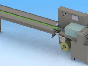 sc300 pillow packing machine mask packing machine 3D Model