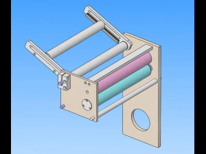 sc300 pillow packing machine mask packing machine 3D Model