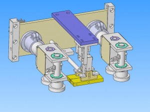 sc300 pillow packing machine mask packing machine Model 3D
