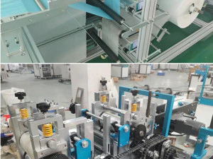 korean mask machine kf94 plane one drag two willow leaf mask machine 3D Model