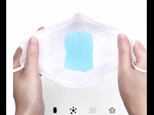 korean mask machine kf94 plane one drag two willow leaf mask machine 3D Модель