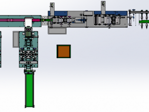 korean mask machine kf94 plane one drag two willow leaf mask machine 3D Модель