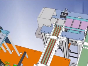 source file engineering drawing bom of generation 2 one drag two mask machine 3D Model