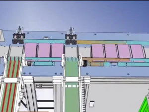 source file engineering drawing bom of generation 2 one drag two mask machine 3D Model