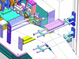 three generation one drag two automatic mask machine 3D Model