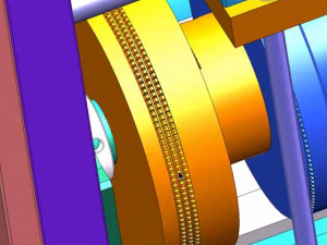 three generation one drag two automatic mask machine 3D Model