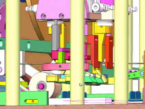 three generation one drag two automatic mask machine 3D Model