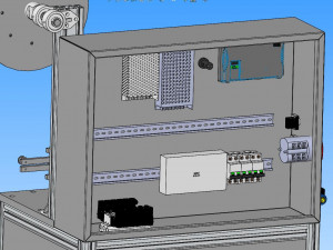 ultrasonic welding machine welding of nose bar outside mask 3D Model
