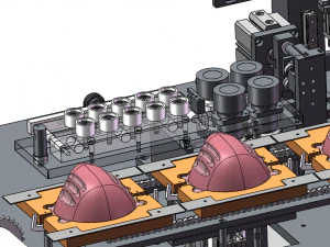 cup type mask machine n95 bowl type mask machine 3D Model