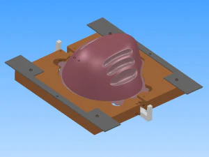 cup type mask machine n95 bowl type mask machine 3D Model