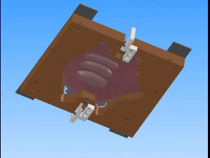 cup type mask machine n95 bowl type mask machine 3D Model