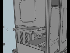 cup mask machine front section stereo mask manufacturing machine improved version 3D Model