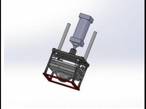 cup mask machine front section stereo mask manufacturing machine improved version Model 3D