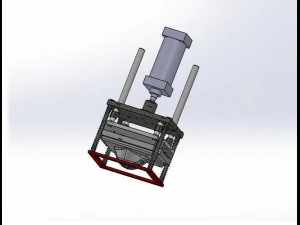 cup mask machine front section stereo mask manufacturing machine improved version 3D Model