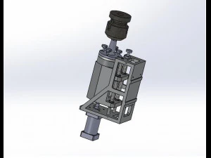 cup mask machine front section stereo mask manufacturing machine improved version 3D Model
