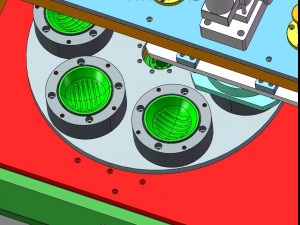 n95 cup mask edge sealing and cutting machine 3D Model