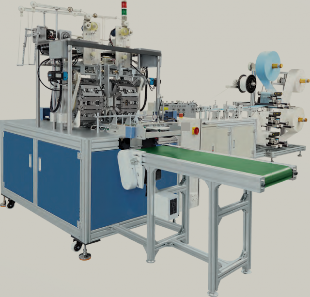 tank chain type butterfly type ear band welding machine plane mask machine 3D-Modell .c4d .max .obj .3ds .fbx .stl .blend 