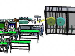 the fifth generation of one driven two new mask machine Modello 3D