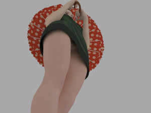 oriental beauty 3D Model