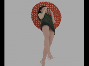 oriental beauty 3D Model