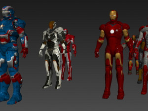 iron man download 3D Model